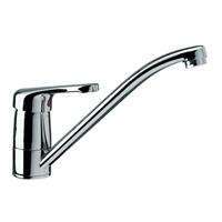 MISCELATORE LAVELLO MONOFORO CON TUBO NETTUNO CROMO PAFFONI NT182TCR-Archigo.it