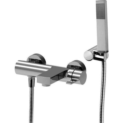 MISCELATORE VASCA CON DUPLEX DOCCIA MASTER ROCK STEEL LOOKING PAFFONI RO023ST-Archigo.it