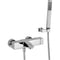 MISCELATORE VASCA CON DUPLEX LEVA ASTA LEVEL STEEL LOOKING PAFFONI LEA023ST-Archigo.it