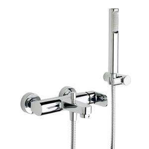 MISCELATORE VASCA CON DUPLEX RIPOSO CANDY CROMO PAFFONI CA026CR-Archigo.it