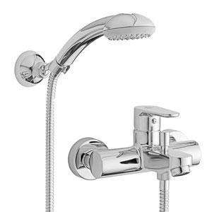 MISCELATORE VASCA DUPLEX RIPOSO D.TRIESTE BIS SUP.FISSO ABS FX.D.A. GREEN CROMO PAFFONI GR026CR-Archigo.it