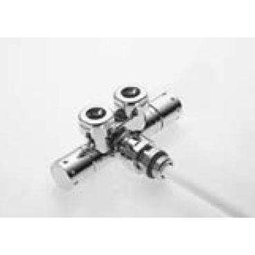 MONOTUBO 1/2 SQUADRA INOX ANTRAX E12MBSQX-Archigo.it