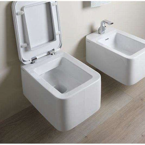 NILE VASO SOSPESO GOCLEAN NERO  FLAMINIA NL118GNER-Archigo.it