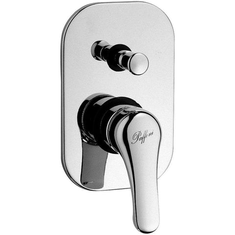 NT015 NETTUNO MISCELATORE MONOCOMANDO INCASSO DOCCIA CON DEVIATORE CROMATO PAFFONI-Archigo.it