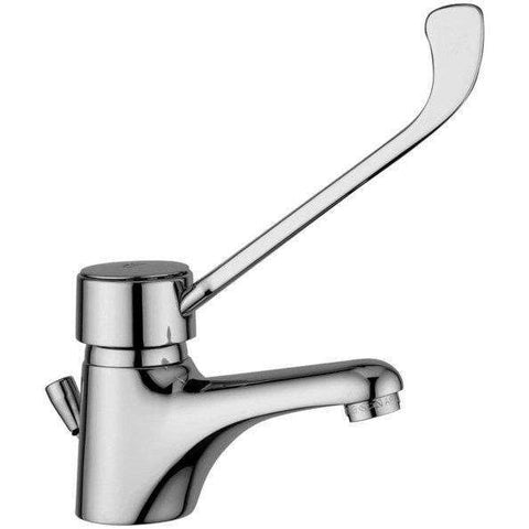NT300 NETTUNO MISCELATORE MONOCOMANDO LAVABO ø1" CON LEVA CLINICA CROMATO PAFFONI-Archigo.it