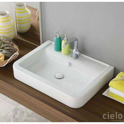 OPERA LAVABO COMFORT BIANCO CIELO OPLAC