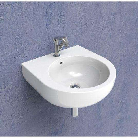 PASS LAVABO 50 APPOGGIO - SOSPESO BIANCO  FLAMINIA PS50L