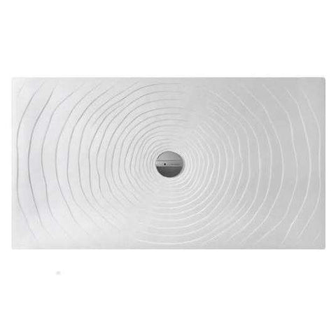 PIATTO DOCCIA 80X140 DROP DA APPOGGIO - INCASSO ROSSO RUBENS  FLAMINIA DR140RRU