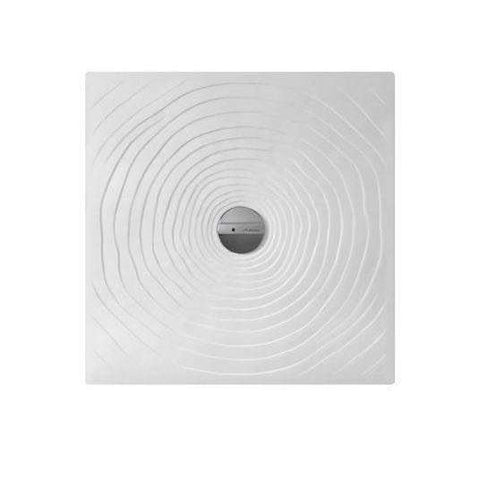 PIATTO DOCCIA 80X80 DROP DA APPOGGIO - INCASSO LATTE  FLAMINIA DR80LAT