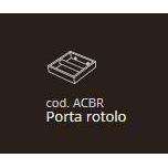 PORTA ROTOLO NERO MATT CIELO ACBRNM