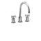 QTV055 QUATTRO GRUPPO LAVABO 3 FORI ø1.1/4" CROMATO PAFFONI-Archigo.it