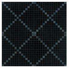 RETE NERO  DECORI 20 BISAZZA CON KIT DI INSTALLAZIONE 06004231VLK