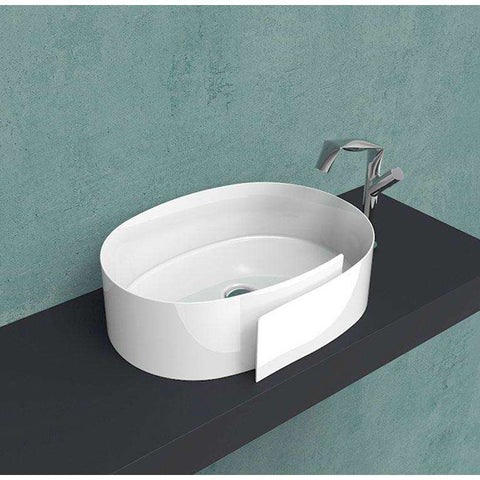 ROLL LAVABO 56 DA APPOGGIO F.C PLATINO  FLAMINIA RL56LPLA