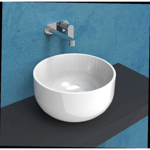 SALTODACQUA 42 LAVABO APPOGGIO ANTRACITE  FLAMINIA SD42LANT