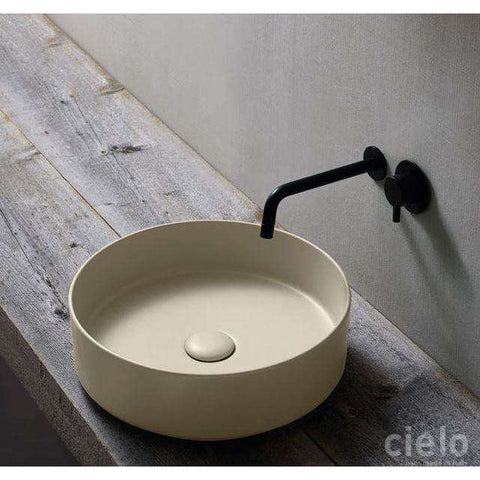 SHUI COMFORT LAVABO TONDO 40 BRECCIA PARADISO CIELO SHCOLAT40-BP