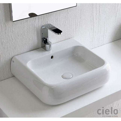 SHUI LAVABO 54 SOSPESO DA APPOGGIO BASALTO CIELO SHLS54BA
