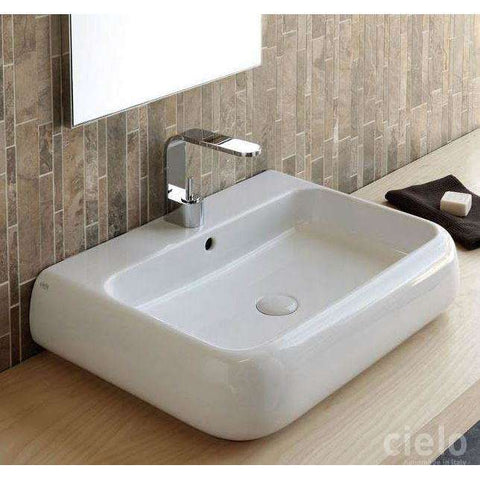 SHUI LAVABO 66 SOSPESO DA APPOGGIO BRINA CIELO SHLS66BR