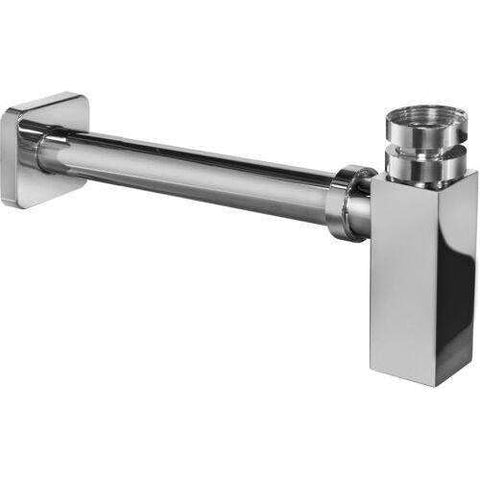 SIFONE COMPLETO 1'1/4 QUADRO DOMINO STEEL LOOKING
 PAFFONI ZACC221ST