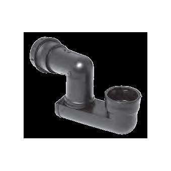 SIFONE ORIENTABILE PLASTICA PER COL. CON FILETTO  PAFFONI ZACC125