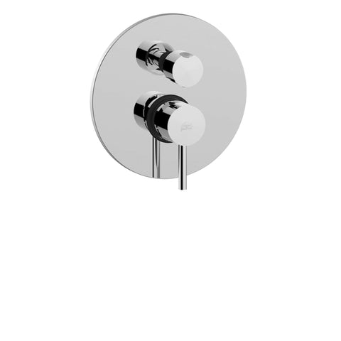 SK018 STICK MISCELATORE INCASSO DOCCIA 2USCITE STEEL PAFFONI-Archigo.it