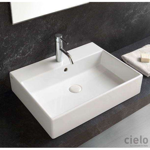 SMILE LAVABO DA APPOGGIO 50 LINO CIELO SMLAA50LN