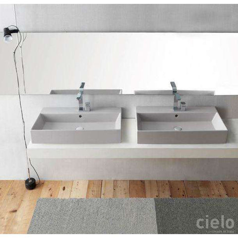 SMILE LAVABO DA APPOGGIO 80 CANAPA CIELO SMLAA80CN