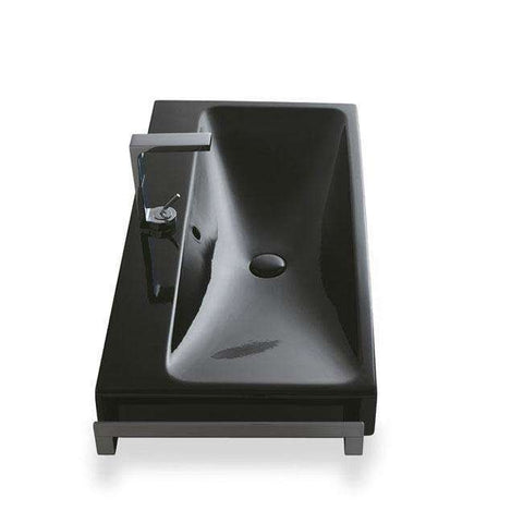 SMILE LAVABO SQUARE 100 NERO CIELO SMLA100N