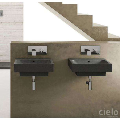 SMILE LAVABO SQUARE 48 BIANCO CIELO SMLA48