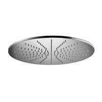 SOFFIONE TONDO DIAMETRO 400 TURBO IN METALLO CON SNODO 1/2 CROMO PAFFONI ZSOF082CR