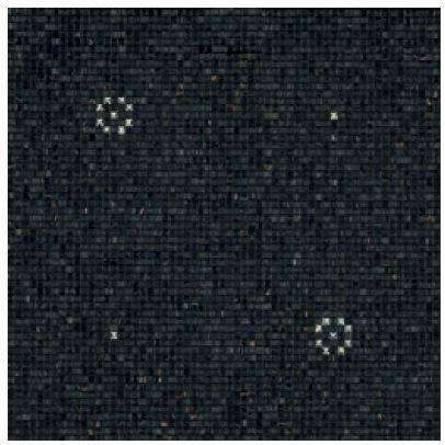 STARS BLACK  DECORI 10 BISAZZA CON KIT DI INSTALLAZIONE 06001460VLK