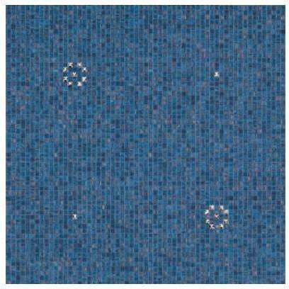STARS BLUE  DECORI 10 BISAZZA CON KIT DI INSTALLAZIONE 06001458VLK