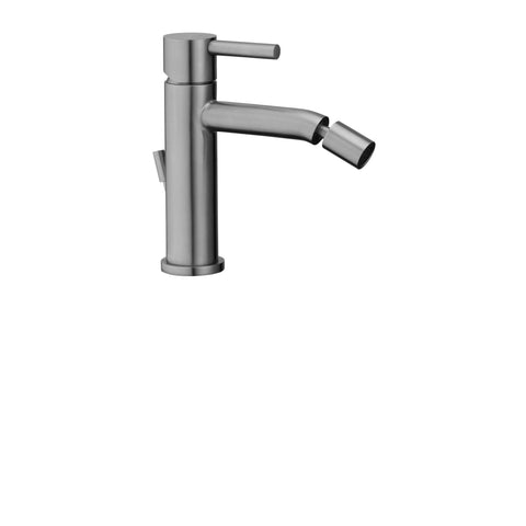 STEEL135 STEEL MISCELATORE MONOCOMANDO BIDET ACCIAIO PAFFONI-Archigo.it