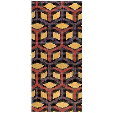 SUITE VIOLA  DECORI 20 BISAZZA CON KIT DI INSTALLAZIONE 06001413VLK