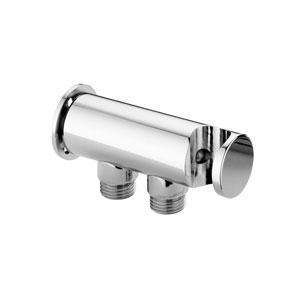 SUPPORTO ESTERNO CON STOP PER KIT IDROSCOPINO CROMATO CROMO PAFFONI ZSUP028CR