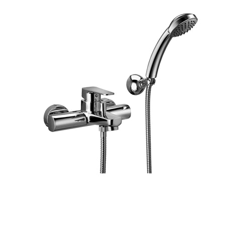 SY023 SLY MISCELATORE MONOCOMANDO ESTERNO VASCA/DOCCIA CON DUPLEX NORMALE CROMATO PAFFONI-Archigo.it