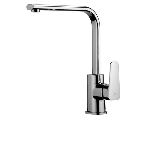 SY180 SLY MISCELATORE MONOCOMANDO LAVELLO CANNA PIATTA CROMATO PAFFONI-Archigo.it