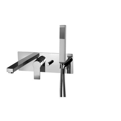 TA001 TANGO MISCELATORE MONOCOMANDO INCASSO VASCA/DOCCIA STEEL PAFFONI-Archigo.it