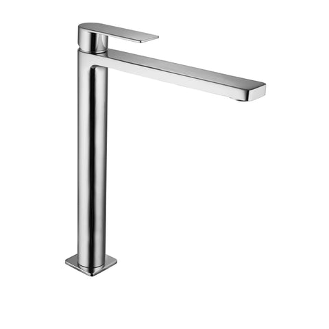 TA081 TANGO MISCELATORE LAVABO PROLUNGATO STEEL PAFFONI-Archigo.it