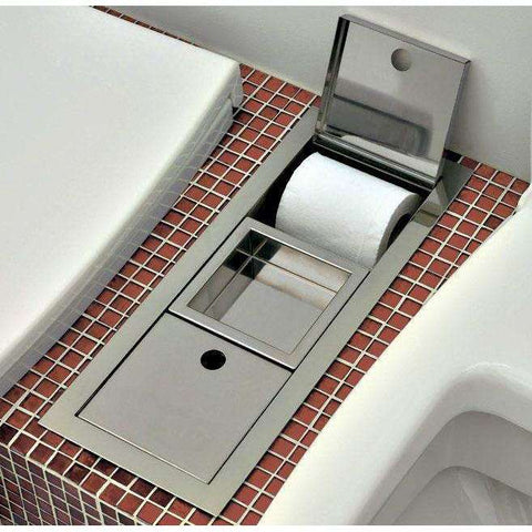 UNA COMPLETO DA TOILET CROMO  FLAMINIA UNAPF/R