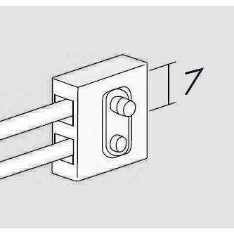 VALVOLA+ DETENTORE 1/2 INCASSO CROMO KIT ANTRAX E12VIR