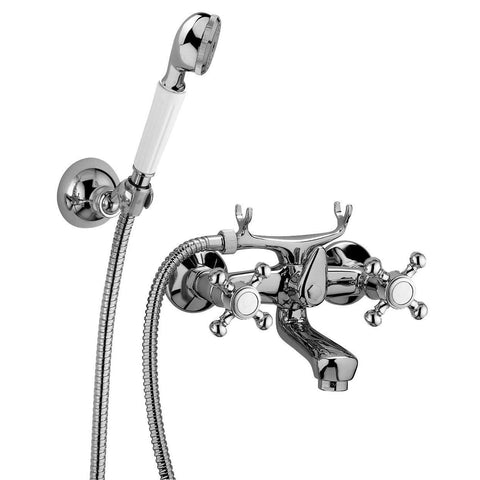 VLV024 VIOLA GRUPPO VASCA ESTERNO CROMATO PAFFONI-Archigo.it