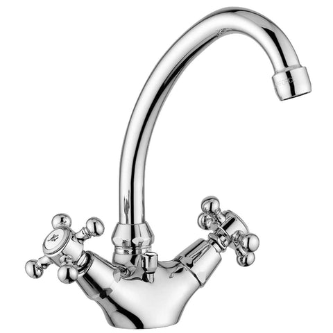 VLV076 VIOLA GRUPPO LAVABO MONOFORO ø1" CROMATO PAFFONI-Archigo.it