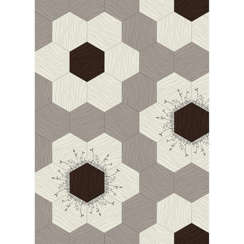 WOOD FLORAL WINTER 20,2X20,2 WOOD BISAZZA  14WFL00009