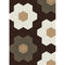 WOOD PIROUETTE DARK 20,2X23,3 WOOD BISAZZA  14WPI00006