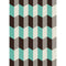 WOOD PLISSAGE TURQUOISE 29,2X10,1 WOOD BISAZZA  14WPL00002