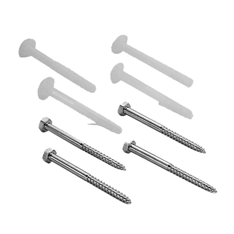 ZACC071 VITE FISSAGGIO SANITARI 4 PEZZI BRONZATO PAFFONI-Archigo.it