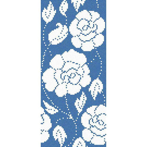 ZANTE BLU  DECORI 20 BISAZZA CON KIT DI INSTALLAZIONE 06001307VLK