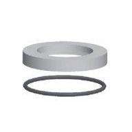 ZBAS032 BASETTA CON O-RING PER SERIE QUATTRO CROMATO PAFFONI-Archigo.it