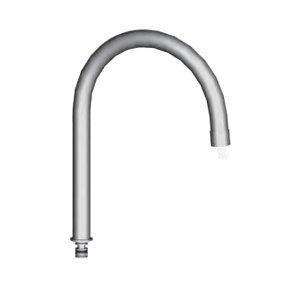 ZCANA120 CANNA ø20 CON AERATORE PER ARTICOLO 180 CROMATO PAFFONI-Archigo.it