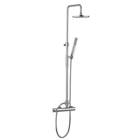 ZCOL601 MASTER PLUS COLONNA DOCCIA CON MISCELATORE SK168R CROMATO PAFFONI-Archigo.it